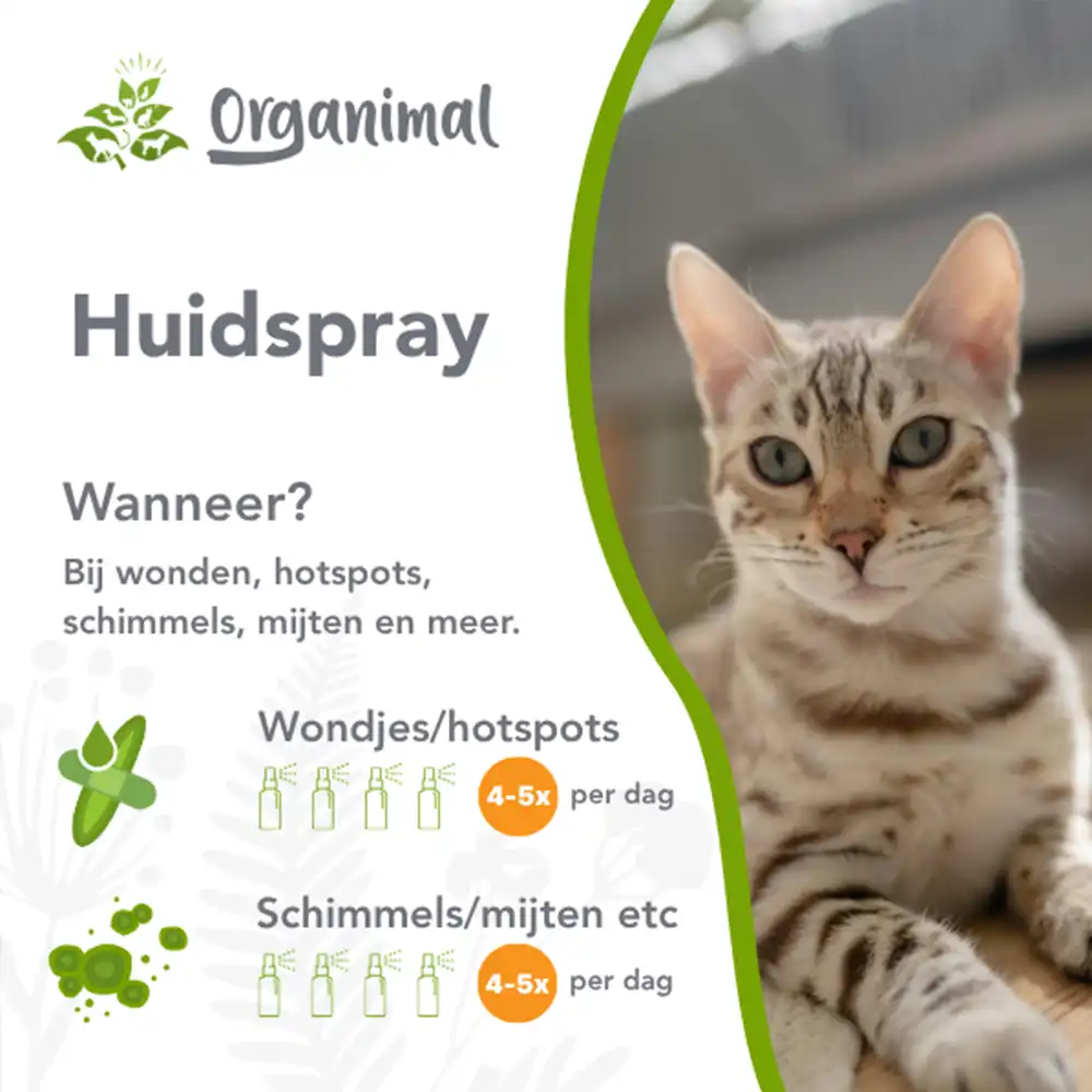 Organimal Huidspray - Kat - Afbeelding 4