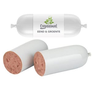 Organimal - Gestoomd Vlees – Eend & groente