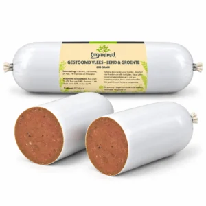 Organimal - Gestoomd Vlees – Eend & Groente